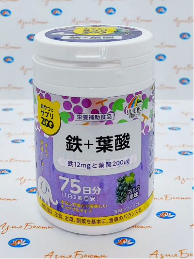     +   ( For Snacks Iron + Folic Acid)  | 150  | Unimat Riken | 