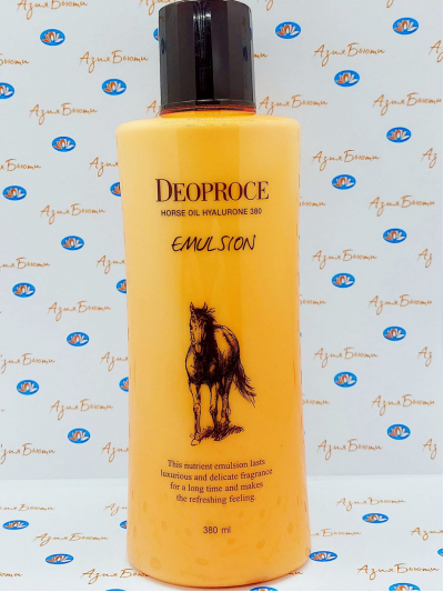          (Horse Oil Hyalurone Emulsion)  | 380 ml | Deoproce | 