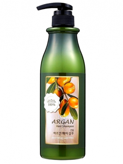 Шампунь с аргановым маслом | 750мл | Welcos | Корея 