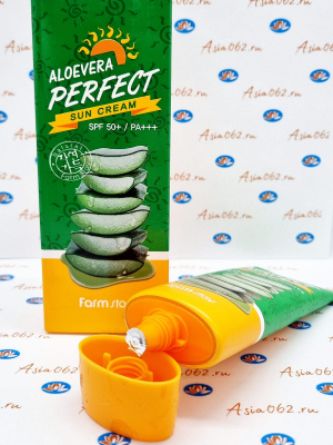     (aloe vera perfect sun cream) spf50+ pa+++ | 70  | FarmStay | 