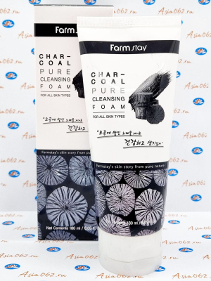      (charcoal pure cleansing foam) | 180  | FarmStay | 