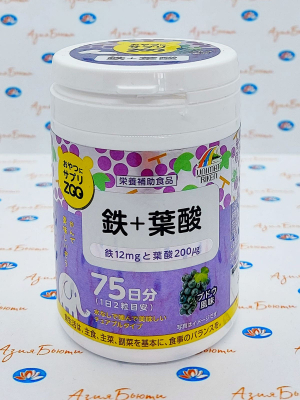     +   ( For Snacks Iron + Folic Acid)  | 150  | Unimat Riken | 