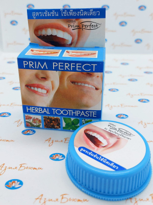       (herbal toothpaste) Prim Perfect | 25  | 