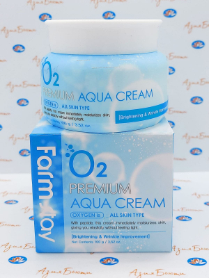     (O2 Premium Aqua Cream) FarmStay | 100 g | 